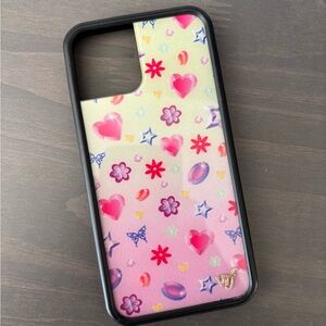 Colorful Heart and Flower Phone Case